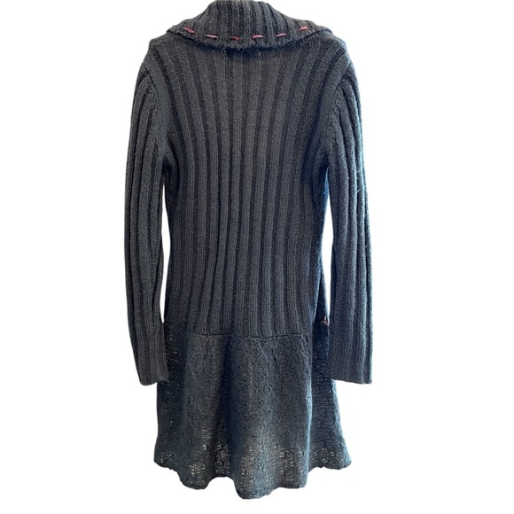 FORLA PARIS  Long Cardigan Embroidered Womens Med Long Sleeves Fairycore… - Picture 2 of 9